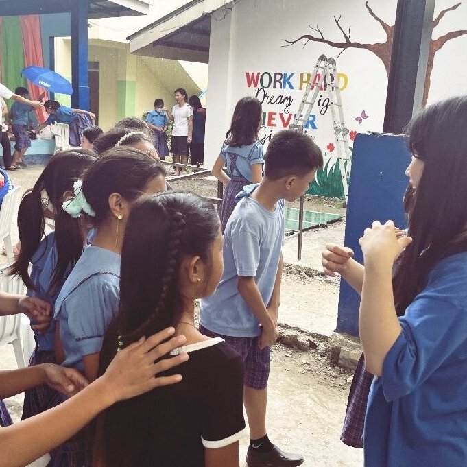 Overseas volunteering — primary school, Philippines